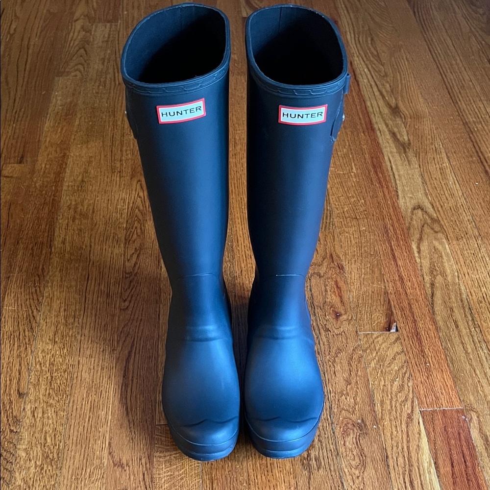 Hunter Classic Black Waterproof Boots